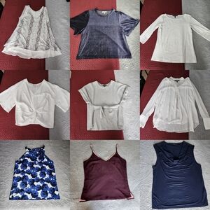 Lot 9 Blouses Express WHBM Madewell Grace & Lace